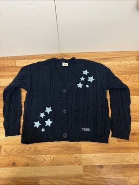 TAYLOR SWIFT Midnights Cardigan Blue navy color Size:  XL/2XL